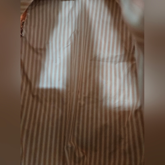 Sundance Urban Blooms Puffer Vest Orange Floral Hooded Pockets - Picture 5 of 8